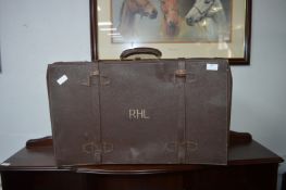 Vintage Leather Suitcase