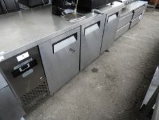 *Three Door Refrigerated Preparation Counter