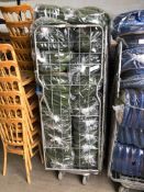 185 x Green Seat Pads and Cage Collection From Grantham NG32 2AG on 19th and 20th May 10am till 3pm