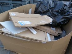 *Pallet of Assorted Furniture and Household Returns and Salvage 1.2x1.2x0.8m