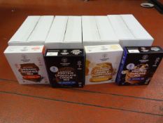 6x Brownie Mix, 6x Pancake Mix, 6x Chocolate Cooki