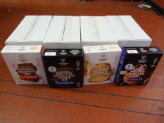 6x Brownie Mix, 6x Pancake Mix, 6x Chocolate Cooki