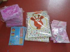 *Quantity of Children's Gift Bags, Wands, Tiaras,