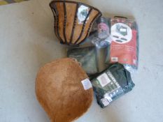 *Garden Accessories Including Iron Planter, Boot B