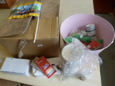 *Thomas the Tank Engine Flags, Candles, Plastic Cu