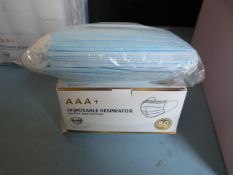 *Box of 50 AAA+ Disposable Respirators