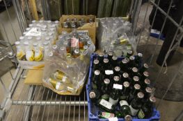 *5 Part Trays of Schweppes and Other Tonic Waters