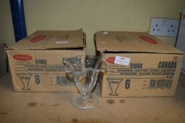 Twelve Sundae Dishes