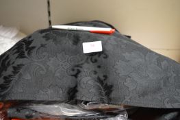 *~100 Black Brocade Napkins