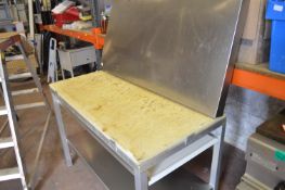 Aluminium Framed Preparation Table