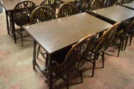 Dining Table with Four Chairs