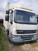 DAF LF 45.180 Reg YN10AUF 7.5 tonne fridge/freezer lorry with professionally fitted towing bracket.