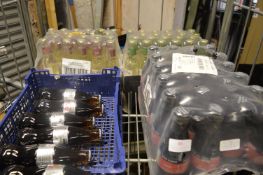 *3 Part Cases and a Tray of Mixer Drinks