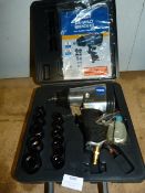 *Powerrcaft Pneumatic Impact Wrench Kit
