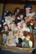 Large Box of Dolls