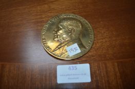 Vintage Bronze Commemorative Medallion 1915 - 1940