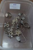 Silver Bracelets, Rings, etc. ~33.1g gross