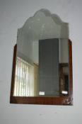 Vintage Beveled Edge Wall Mirror