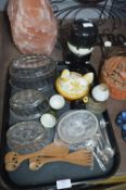 Kitchenalia; Jelly Moulds, Flour Grader, etc.
