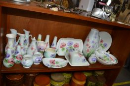 Twenty Two Pieces of Vintage Radford Pottery; Jugs