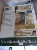Adjustable Mini Table