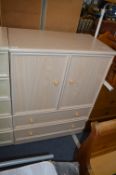 Two Drawer Bedroom Storage Cupboard