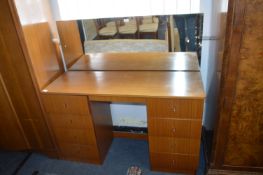 Retro Dressing Table and Mirror
