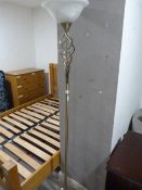 Brushed Brass Uplighter