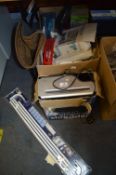 Box of Household Goods, Bathroom Accessories, etc.