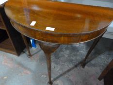 Demilune Table