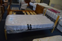 New Silentnight Miracoil Onyx Single Bed