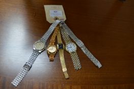 Ladies Wristwatches by Rotary, Gucci, etc.