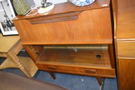 Retro Teak Euro Bookcase