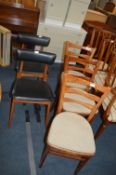 Five Vintage Side Chairs
