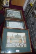 Three Framed Lowry Prints