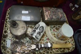 Collectibles Including Beatles Salt Pot etc.