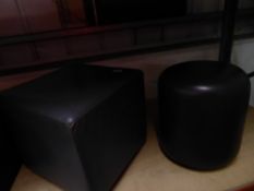 * 2 x assorted pouffe's