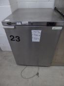 * S/S Fosters undercounter fridge