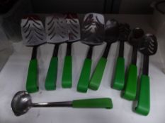 * 9 x spoons and fish slices