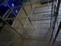 * 3 tier wire rack. 900w x 350d x 960h