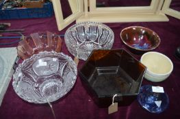 Glass Pottery Dolls, etc.