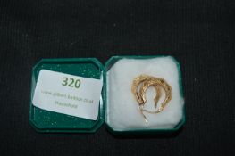 Pair of 9k Gold Earring ~1g