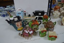 Vintage Decorative Teapots, etc.