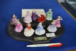 Royal Doulton Miniature Maidens Figurine Collectio