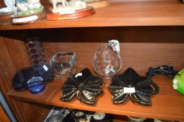 Wall Pockets and Glass Vases etc.