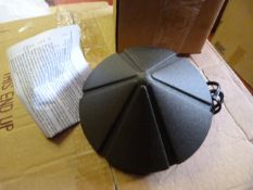 *K-15015 Textured Black Light Fitting