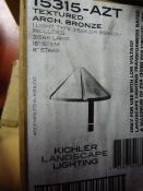 *15315-AZT Textured Arch Bronze Light Fitting