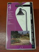 *Box of Four Path/Garden Lights 18402-AZT in Textured Architectural Bronze