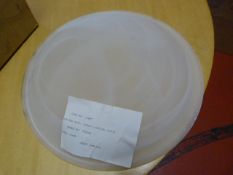 *Box of Three Glass Shades