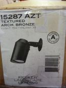 *15287-AZT Textured Arch Bronze Light Fitting